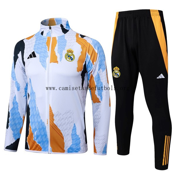 Chandal Real Madrid 2025/26 Blanco Azul Amigo saldazo, paga menos hasta fin de existencias