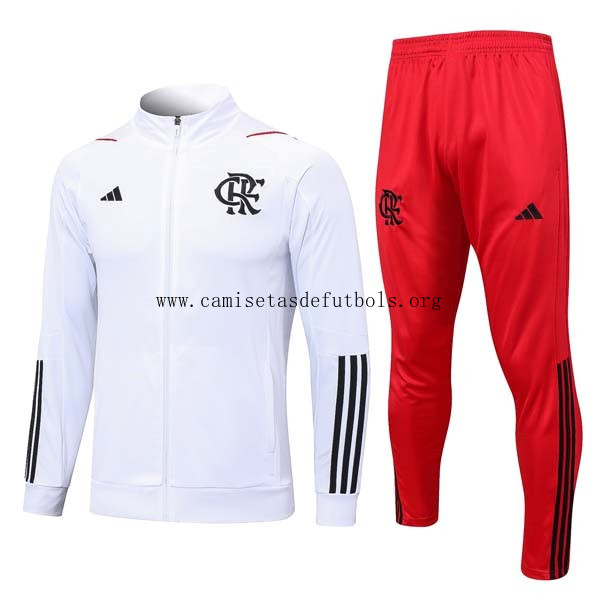 Chandal Flamengo 2023/24 Blanco Rojo Benefíciate este saldo espectacular