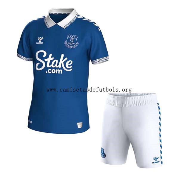 Camiseta Everton Replica Primera Ropa Niño 2023/24 ¡¡Ni te imaginas sensacional rebajón calidad asegurada!