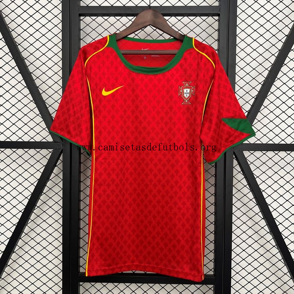 Camiseta Portugal Replica Primera Ropa Retro 2004 ¡¡Qué genial descuento de colección!