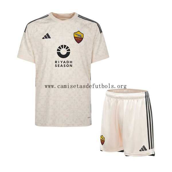 Camiseta AS Roma Replica Segunda Ropa Niño 2023/24 ¡¡Menudo/a justo chollo más barato que nunca!