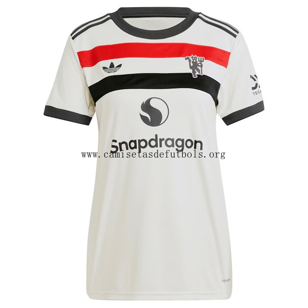 Camiseta Manchester United Replica Tercera Ropa Mujer 2024/25 Sensacional saldazo, date prisa sin intermediarios