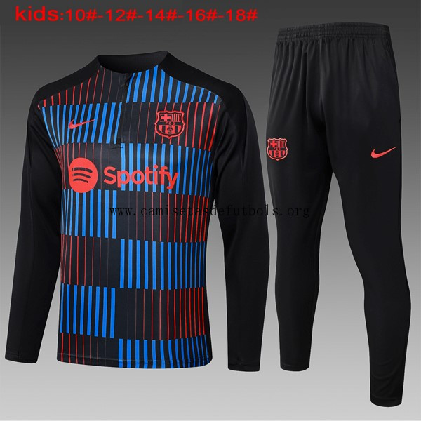Ninos Sudadera De Training Barcelona 2024/25 Azul Rojo 2 ¡¡Menudo/a increíble rebaja calidad asegurada!