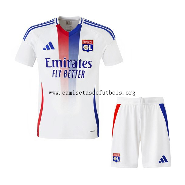 Camiseta Lyon Replica Primera Ropa Niño 2024/25 ¡¡Cómo gangaza, benefíciate!