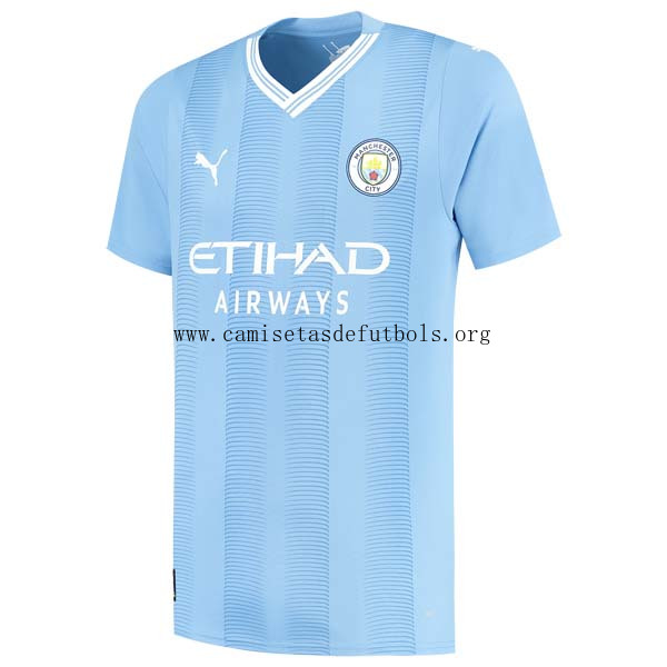 Camiseta Manchester City Replica Primera Ropa 2023/24 ¡¡Cómo regalado oportunidad de outlet!