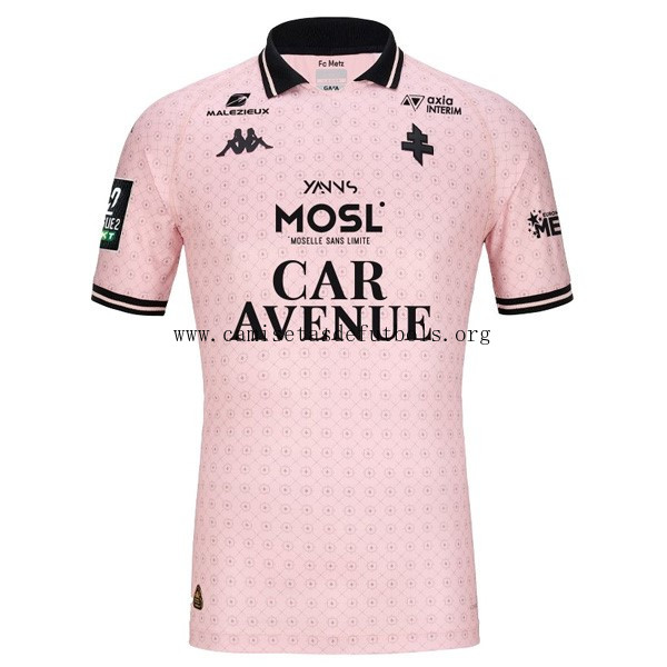 Camiseta FC Metz Replica Tercera Ropa 2024/25 Preciaso genial de colección
