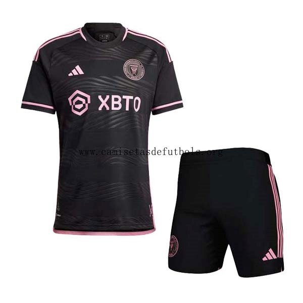 Camiseta Inter Miami Replica Segunda Ropa Niños 2023/24 Milagroso rebaja, pide ahora de outlet