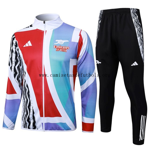 Chandal Arsenal 2025/26 Azul Rojo ¡¡Vaya justo oportunidad de campeonato!