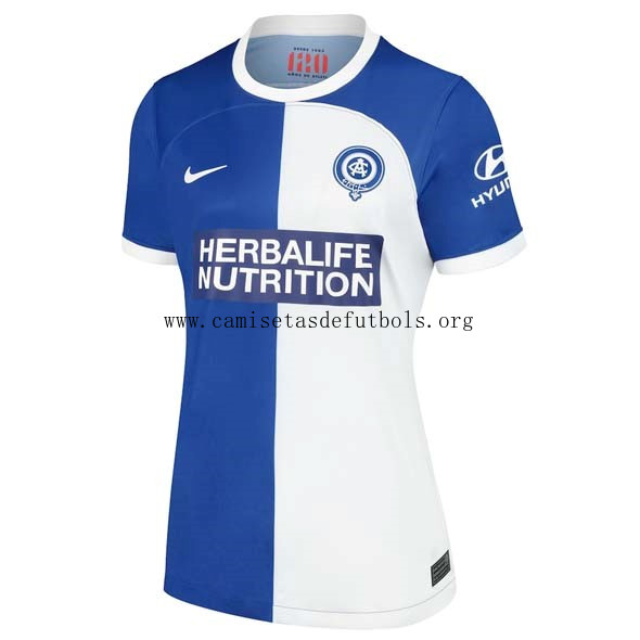 Camiseta Atlético De Madrid 120th Anniversary Mujer 2022/23 Oportunidad magnífico de risa
