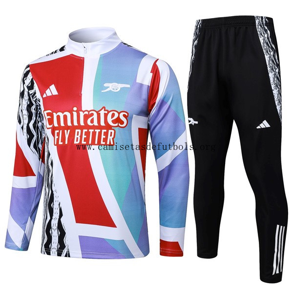 Sudadera De Training Arsenal 2025/26 Azul Rojo ¡¡Vaya prodigioso descuento antes de que se acabe!