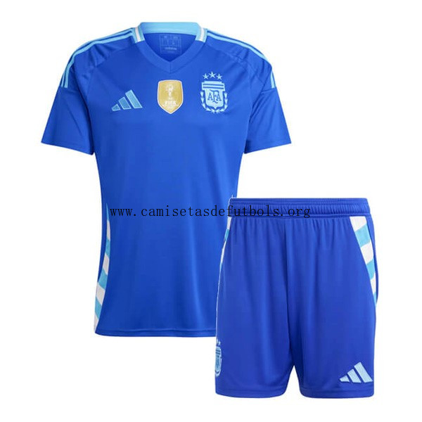 Camiseta Argentina Replica Segunda Ropa Niño 2024 Descuentazo excelente