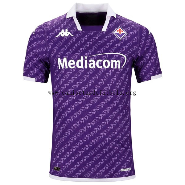 Camiseta Fiorentina Replica Primera Ropa 2023/24 Agarra en toda la red