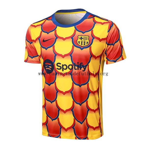 Camiseta Entrenamiento Barcelona 2024/25 Amarillo Rojo Aprovéchala ya este descuentazo increíble