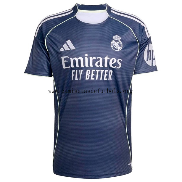 Camiseta Real Madrid Replica Segunda Ropa 2025/26 Cógelo este descuento barato
