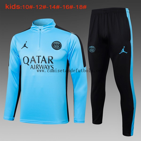 Ninos Sudadera De Training PSG 2024/25 Azul 2 Inmejorable ofertón, aprovéchalo como nunca