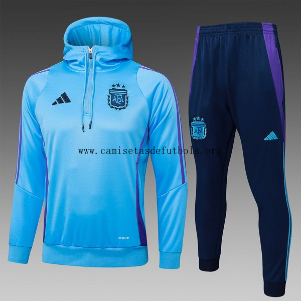 Sudadera Con Capucha Argentina 2024/25 Azul 3 Consigue este precio prodigioso