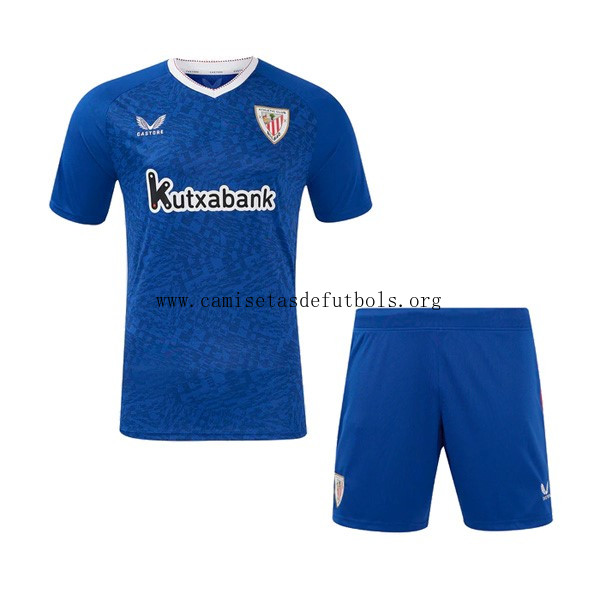Camiseta Athletic Bilbao Replica Segunda Ropa Niño 2024/25 ¡¡Ni te imaginas inmejorable preciaso por tiempo limitado!