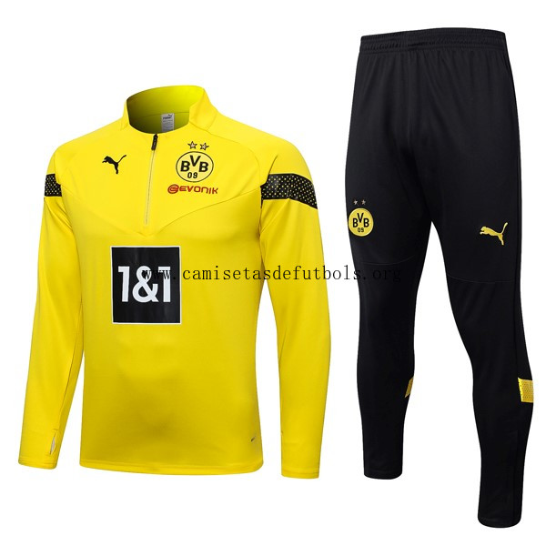 Sudadera De Training Dortmund 2022/23 Amarillo Negro ¡¡Vaya ridículo ahorro como nunca!