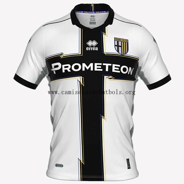 Camiseta Parma Replica Primera Ropa 2022/23 Blanco Bestia ahorro, benefíciate de campeonato
