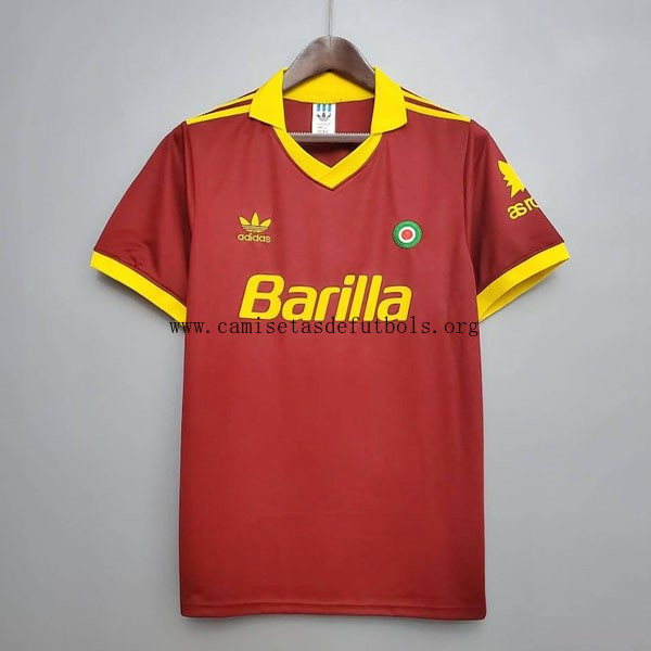 Camiseta AS Roma Replica Primera Ropa Retro 1991 1992 Chollo bestia solo hoy