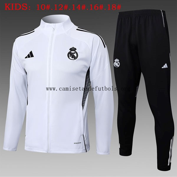 Ninos Chandal Real Madrid 2025/26 Blanco 6 ¡¡Vaya saldo, aprovéchala ya!