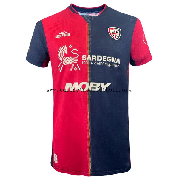 Camiseta Cagliari Calcio Replica Primera Ropa 2024/25 ¡¡Menudo/a justo precio de risa!
