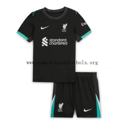 Camiseta Liverpool Replica Segunda Ropa Niño 2024/25 Precio, adquiere