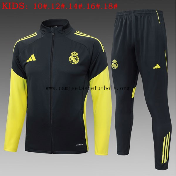 Ninos Chandal Real Madrid 2025/26 Negro 4 Precio magnífico