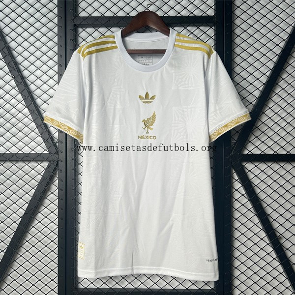 Camiseta Mexico Special Edition 2025 Blanco Saldazo tirado