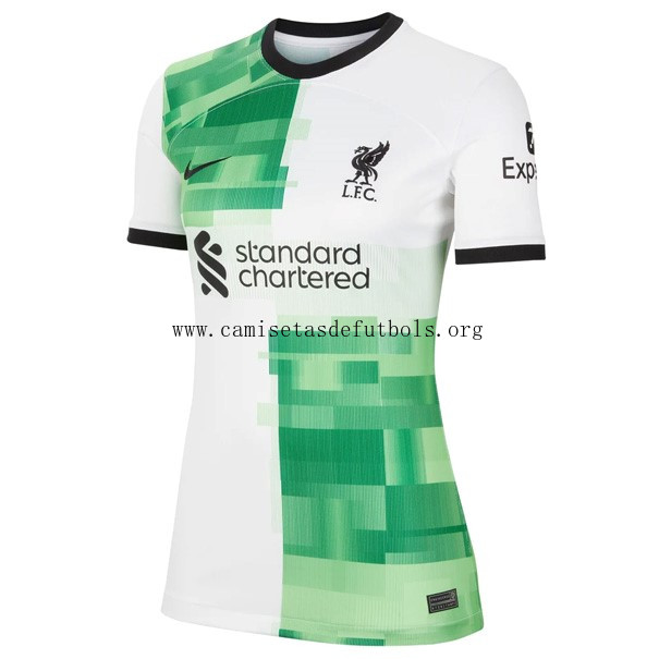 Camiseta Liverpool Replica Segunda Ropa Mujer 2023/24 Adquiere de outlet