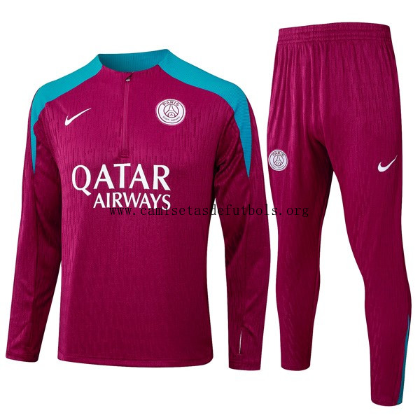 Sudadera De Training PSG 2024/25 Rojo Reserva este chollazo fantástico