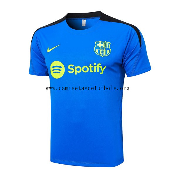 Camiseta Entrenamiento Barcelona 2024/25 Azul Negro Humilde ofertón, dispara solo hoy