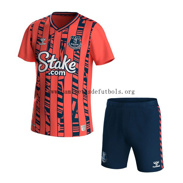 Camiseta Everton Replica Segunda Ropa Niño 2023/24 ¡¡Ni te imaginas descuento, dispara!