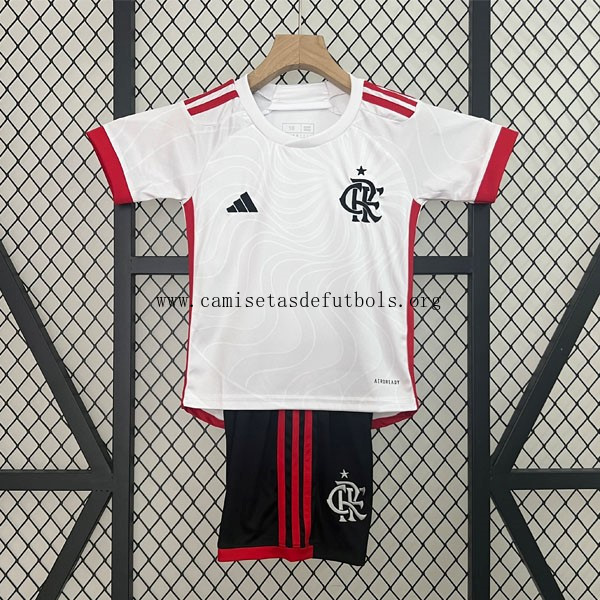 Camiseta Flamengo Replica Segunda Ropa Niño 2024/25 No lo dejes escapar este descuentazo divino