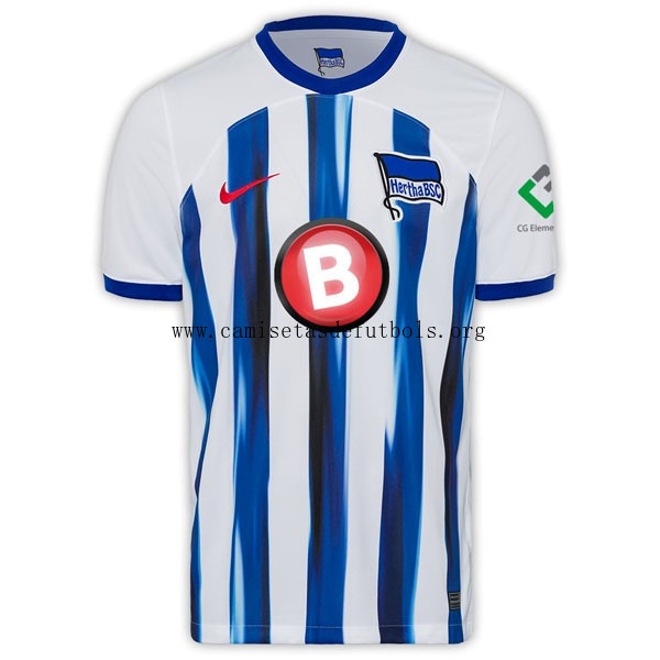 Camiseta Hertha BSC Replica Primera Ropa 2023/24 ¡¡Qué rebajón, aprovéchala ya!