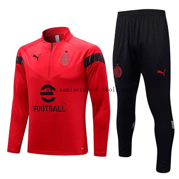 Sudadera De Training AC Milan 2023/24 Rojo Chollazo amigo