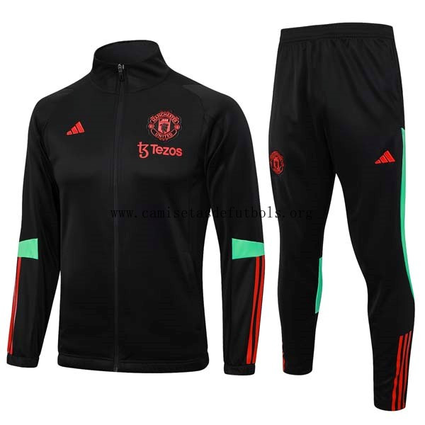 Chandal Manchester United 2023/24 Negro Rebajón tirado de campeonato