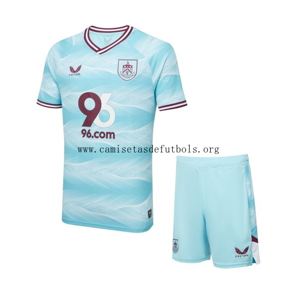 Camiseta Burnley Replica Segunda Ropa Niño 2025/26 Ahorro milagroso