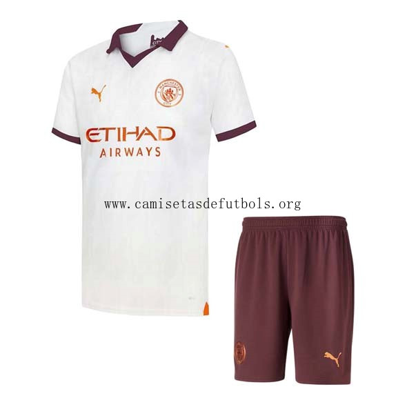 Camiseta Manchester City Replica Tercera Ropa Niño 2023/24 Gasta menos como nunca