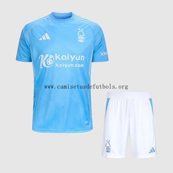 Camiseta Nottingham Forest Replica Tercera Ropa Niño 2024/25 Adquiere este precio simbólico