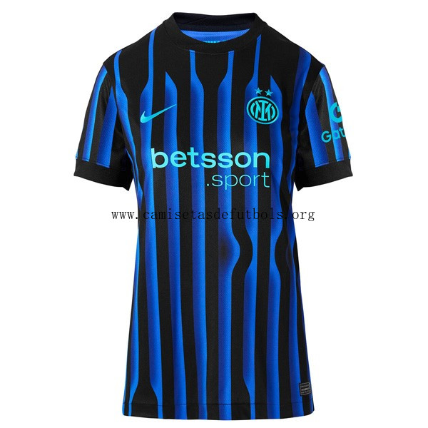 Camiseta Inter Milan Replica Primera Ropa Mujer 2025/26 Ahorro portentoso sin intermediarios