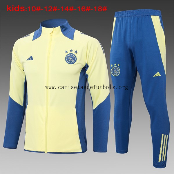 Niños Chandal Ajax 2024/25 Amarillo 3 Atrapa solo hoy