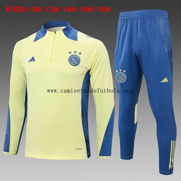 Niños Sudadera De Training Ajax 2024/25 Amarillo 3 Ofertón ridículo en todo el mercado
