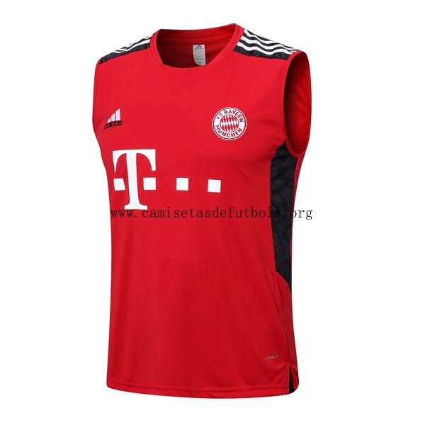 Camiseta Bayern Munich Sin Mangas 2022/23 Rojo Aprovéchala ya de la temporada
