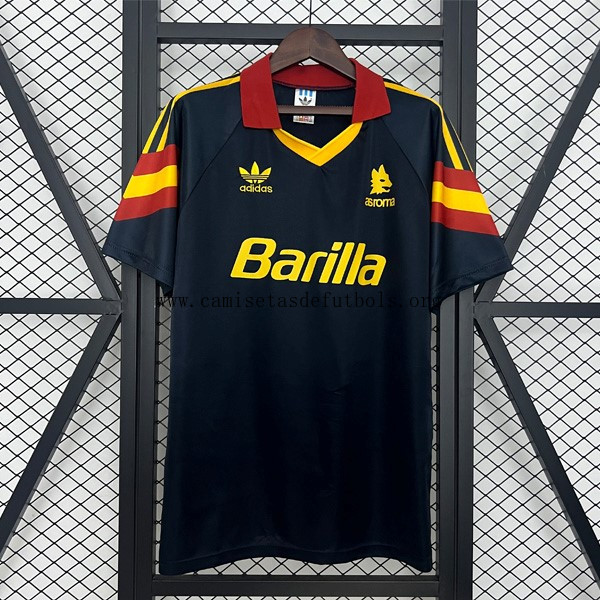 Camiseta Roma Replica Tercera Ropa Retro 1991-1992 Simbólico bicoca, activa más barato que nunca