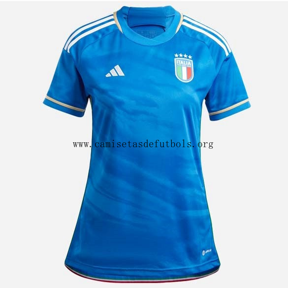 Camiseta Italia Replica Primera Ropa Mujer 2023-2024 Rebajón, no lo dejes escapar