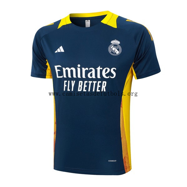 Camiseta Entrenamiento Real Madrid 2024/25 Azul Amarillo Descuentazo, reserva
