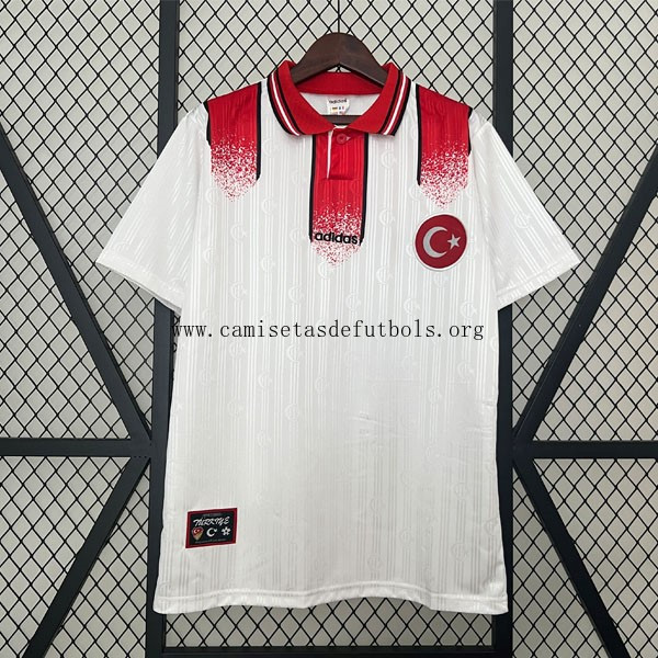 Camiseta Turquía Replica Segunda Ropa Retro 1996 Descuento demencial hasta fin de existencias