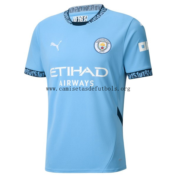 Camiseta Manchester City Replica Primera Ropa 2024/25 Rebajón ridículo antes de que se acabe