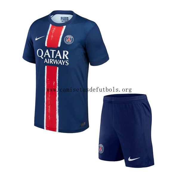 Camiseta Paris Saint Germain Replica Primera Ropa Niño 2024/25 Rebaja, activa
